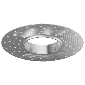 DOWNSIZER RING CONVERTS 4” HOUSINGS DOWN TO A 3” ROUND TRIMLESS